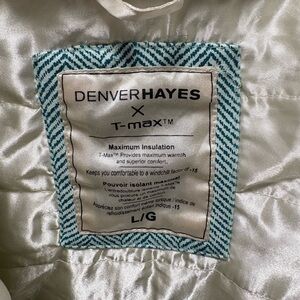 Denver Hayes Women’s Green and White Insulated Jacket